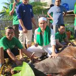 SMSI Bekasi kurban 2 ekor sapi. (Lintasbatas.id)