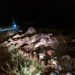 Oknum Buang Sampah Malam Hari