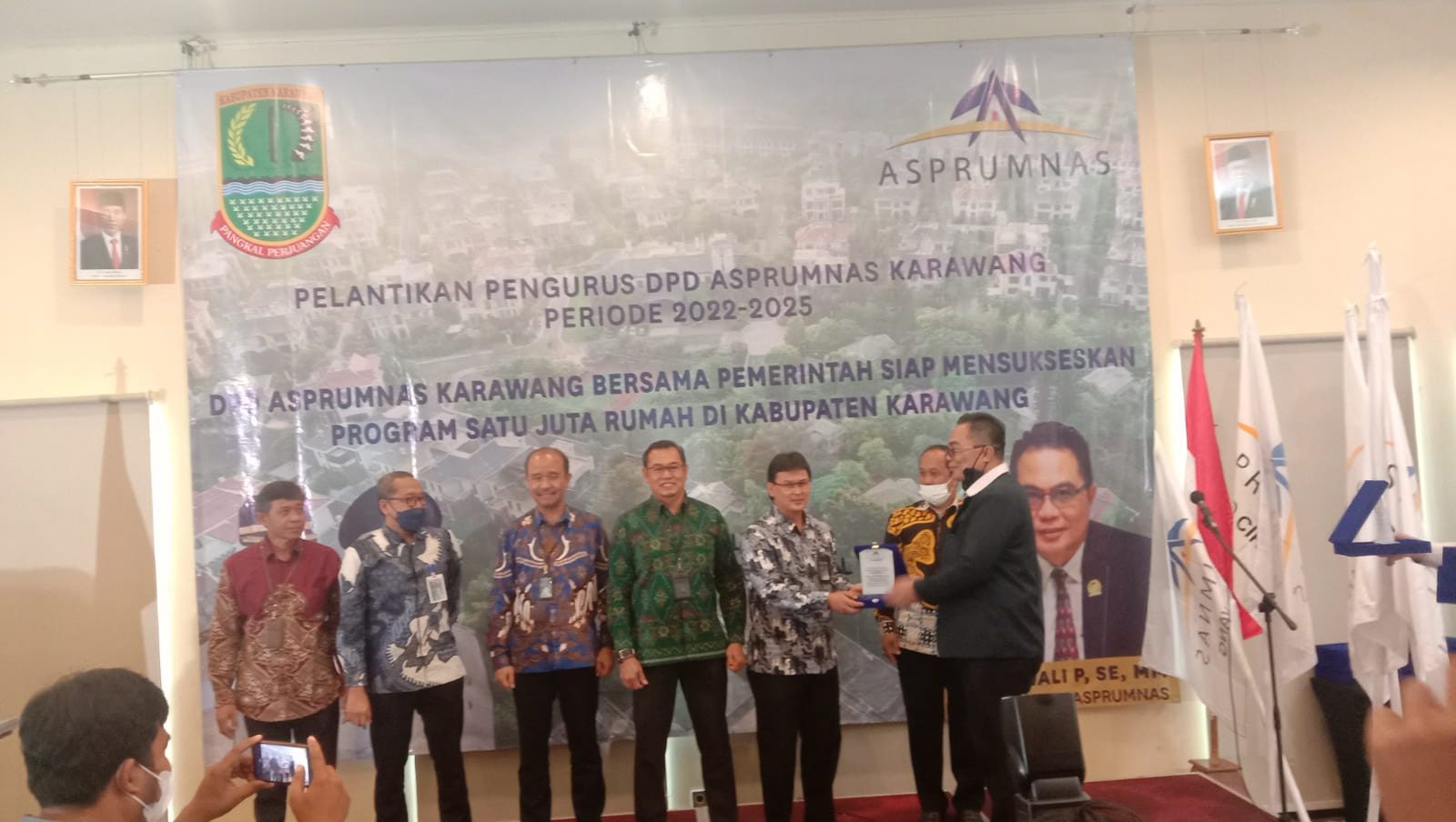 Pengurus DPD Asprumnas Karawang dan 4 Kabupaten Lain Resmi di Resmi Lantik