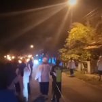 Kades Kutajaya Pimpin Pawai Obor