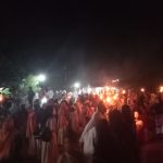 Santri dan Santriwati Asy-syujaiah Gelar Pawai Obor