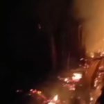 Kebakaran Hebat Landa Usaha Ternak Ayam di Karawang. (Lintasbata.news)