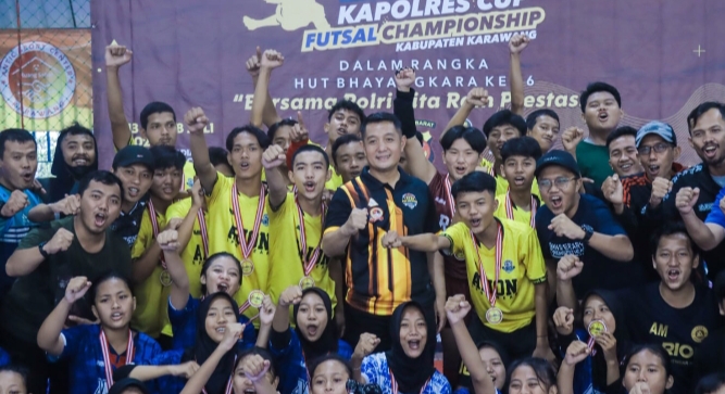 Kapolres Cup Futsal Championship Tahun 2022, Kapolres Aldi: Raih Prestasi Bersama Polri