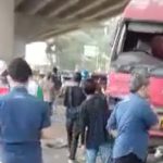 Kecelakaan maut yang melibatkan truk pertamina (Lintasbatas.news)