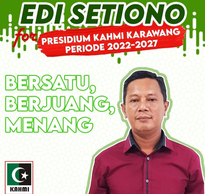 EDI SETIONO: SIAP MEMAJUKAN KAHMI KARAWANG