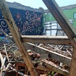 Hampir 3 Tahun Kondisi Gedung SMPN I Kutawaluya Ambruk