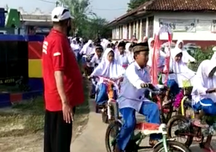 Kades Kutaraja, Gelar Lomba Sepeda Guna Peringati Tahun Baru Islam