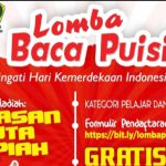 Sambut HUT ke-77 RI, PWI Karawang dan Pejuang Siliwangi Gelar Lomba Puisi
