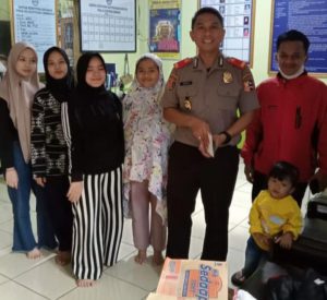 Serdik Awaluddin Syam, Bersama Yatim binaan Yayasan Al Kautsar. (Lintasbatas.news)