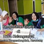 Pengobatan Gratis Oleh Puskesmas Kalangsari di Desa Kalangsurya Tuai Respon Positif Masyarakat