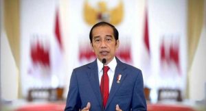 Joko Widodo, saat mengumumkan kenaikan harga BBM. (Lintasbatas.news)