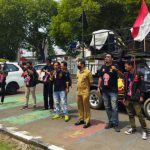 Forum Buruh Karawang dan Serikat Buruh Mandiri Unicorn Demo di Disnaker. (Lintasbatas.news)
