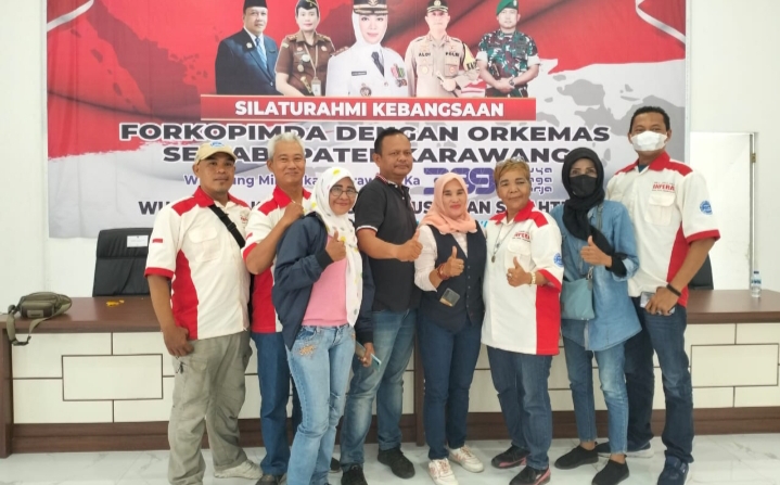 DPP Inpera Hadiri Silaturahmi Kebangsaan Kesbangpol Karawang