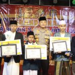 Dalam Rangka HUT Polwan ke-74, Polres Karawang Gelar Lomba Adzan dan Tilawatil Quran
