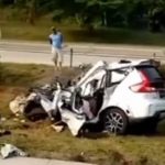 Lakalantas di jalur Tol Cipali. (Lintasbatas.news)