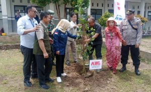 Mengadakan gerakan penghijauan di lingkungan pendidikan melalui kegiatan kegiatan School Go Green. (Lintasbatas.news)