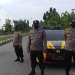Anggota Polsek Rengasdengklok giat patroli. (Lintasbatas.news)