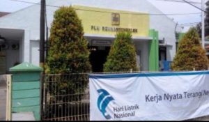 Kantor PLN Cabang Rengasdengklok. (Lintasbatas.news)