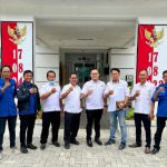 Sinergis serta kolaboratif dan bagian dari pengenalan kepengurusan Karang Taruna Kecamatan Kutawaluya. (Lintasbatas.news)