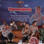 Ngawangkong Sareng Kapolres Karawang