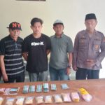 Bandar Obat terlarang di amankan Polsek Cibuaya (Lintasbatas.news)