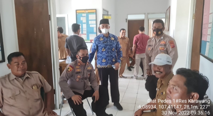 Kapolsek Pedes Bersama Muspika, Tingkatkan Keamanan Masayarakat Kecamatan Cilebar