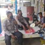 Kapolsek Pedes Ngawangkong Bersama Masyarakat, Tingkatkan Keamanan