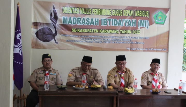 Orientasi Pramuka Bagi Majelis Pembimbing Gugus Depan (Mabigus) Kabupaten Karawang