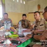 Hadiri Rapat Minggon Kecamatan Cilebar, Ini Yang Disampaikan Kapolsek Pedes