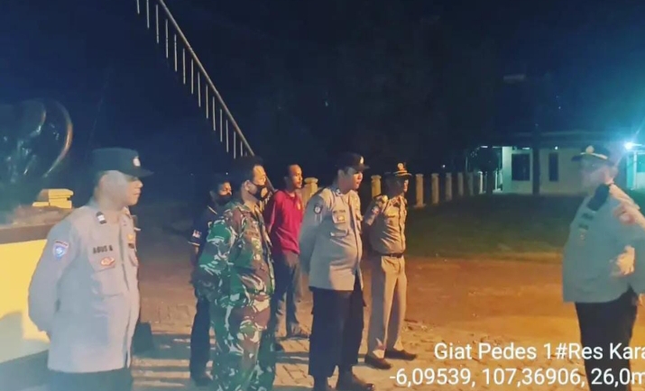 Polsek Pedes Laksanakan Apel Persiapan Giat KRYD Antisipasi Kerawanan Malam C3