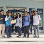 Kunjungan Mahasiswa Unsika ke kantor KNPI Karawang. (Lintasbatas.news)