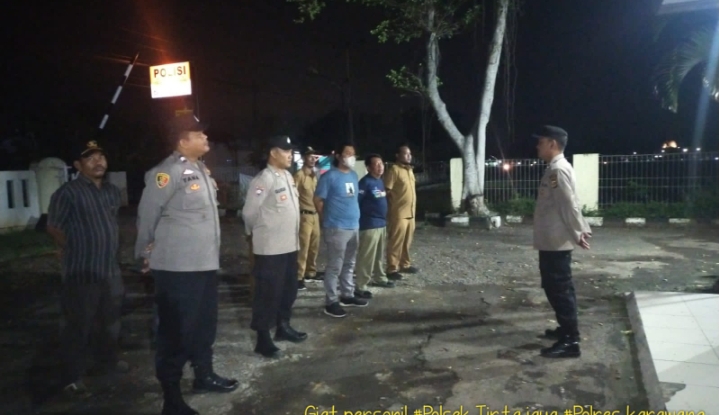 Kapolsek Tirtajaya Pimpin Giat Apel Persiapan KRYD