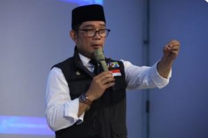 Ridwan Kamil, sosialisai perundungan di SMKN 2 Bekasi. (Lintasbatas.news)