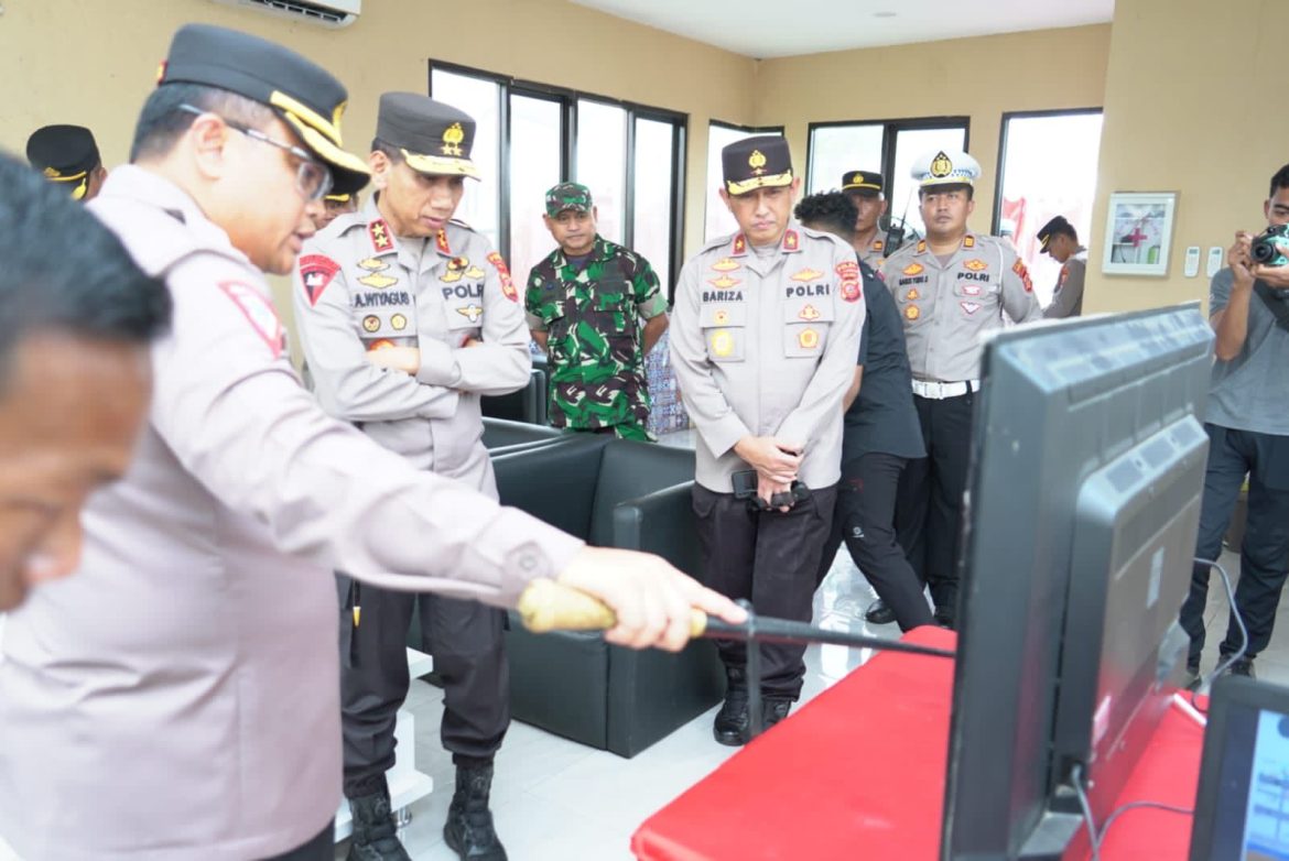 Kapolda Jabar Tinjau Rest Area Km 130 A, Wilayah Hukum Polres Indramayu