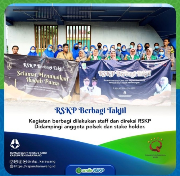 RSKP Berbagai Ratusan Takjil