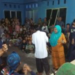 Saking Meriahnya Warga Ikut Nyawer Di Cara Lomba Bedug