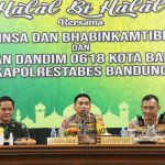 Kapolda Jabar Halal Bi Halal Bersama Babinsa Kodimtabes 0618 Kota Bandung dan Bhabinkamtibmas Polrestabes Bandung