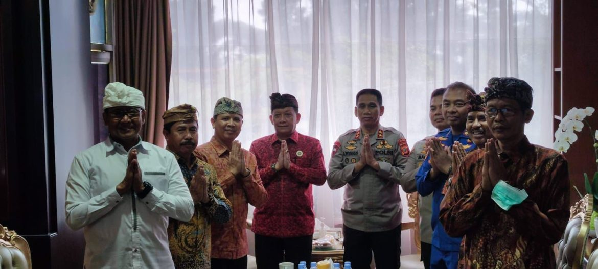 Silaturahmi Kapolda Jabar Bersama Pengurus Parisada Hindu Darma Indonesia Jawa Barat Dalam Rangka Dharma Shanti Nyepi Provinsi Jawa Barat 2023