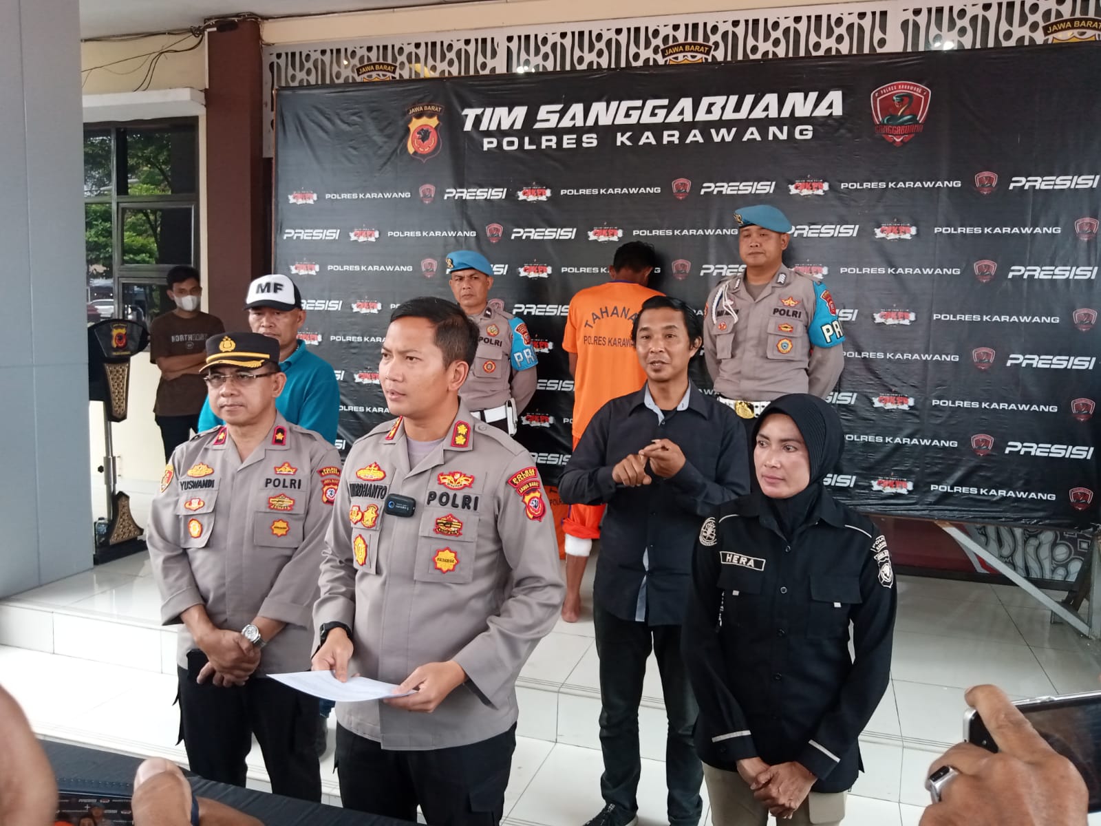 Pelaku Pemerasan Dengan Senjata Api Di Rengasdengklok Akhirnya Ditangkap Polsek Rengasdengklok