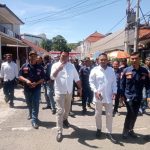 Bacaleg Dea Eka Rizaldi Iringi Pendaftaran Caleg Gerindra Ke KPU Provinsi Jabar