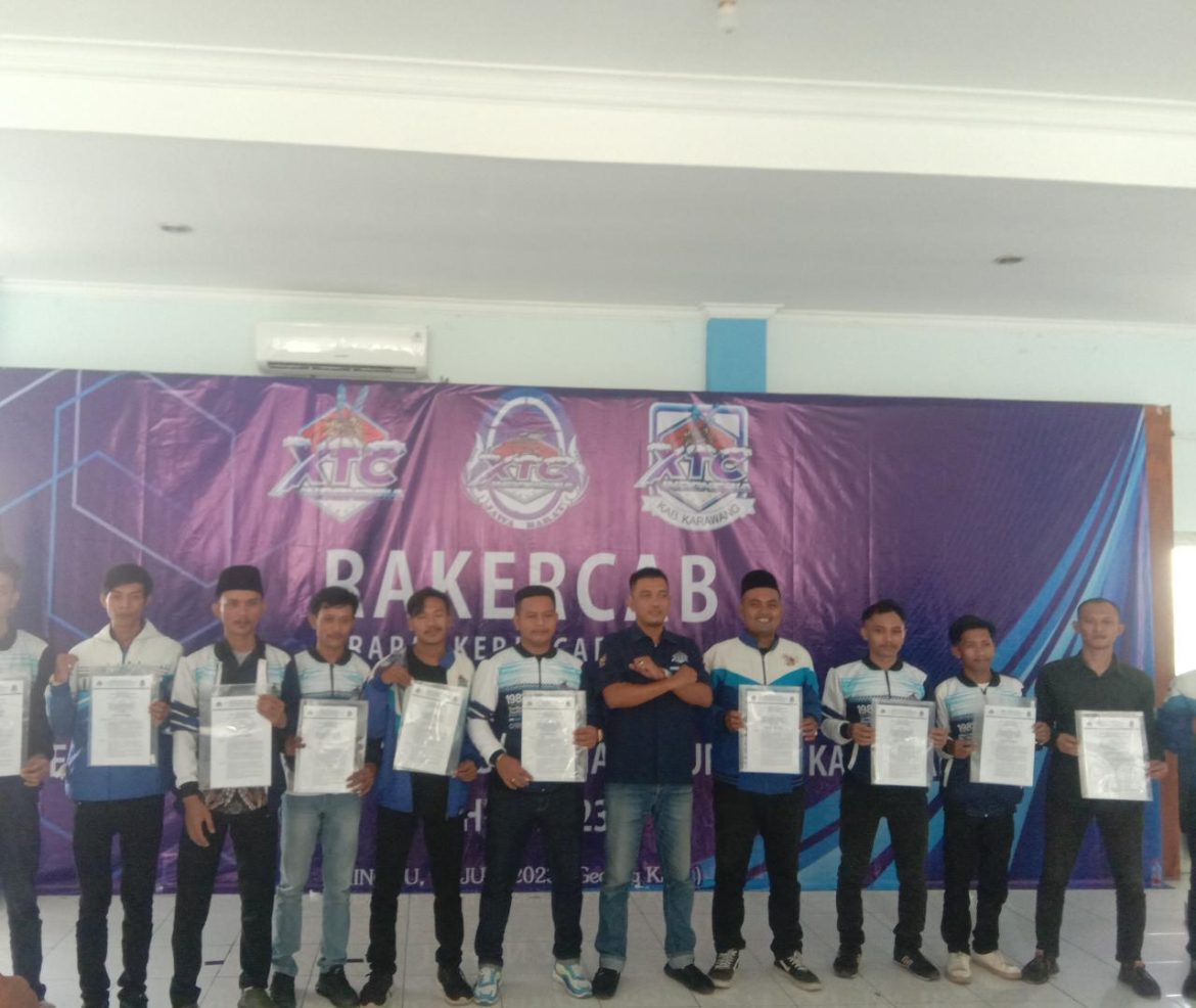 Rakercab XTC Karawang, 16 PAC Sah Dapatkan SK