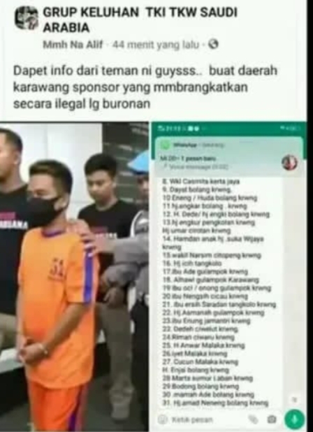 Daftar Nama Seponsor Ilegal Beredar Di Media Sosial