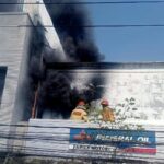 Diduga Konseling Arus Listrik Bengkel Famili Motor Dilalap Si Jago Merah