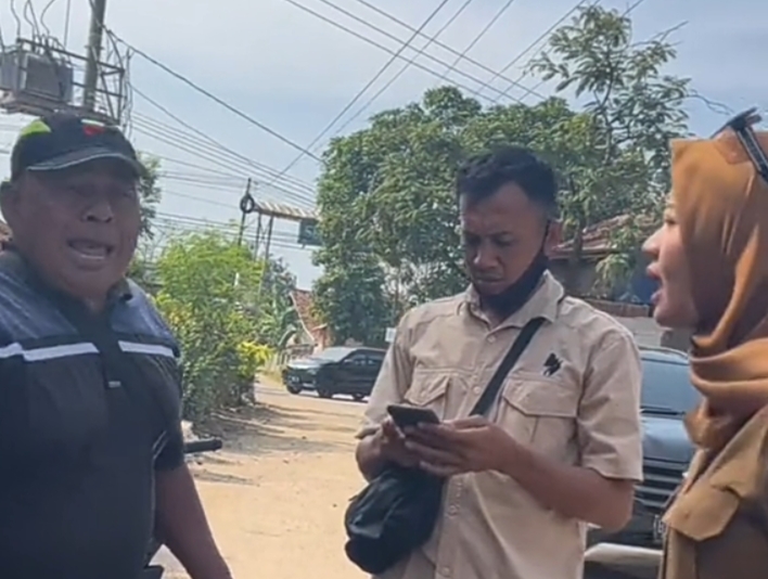 Viral Di Media Sosial Diduga Oknum Anggota LSM Menolak Pembangunan Poros Jalan