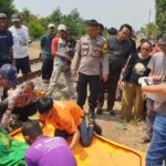 Pulang Sekolah Seorang Bocah Tertabrak Kereta Api