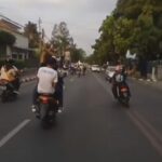 Gerombolan Bermotor Kembali Berulah, Ugal-ugalan di Jalan Raya