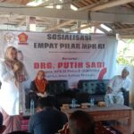 Sosialisasi 4 Pilar Kebangsaan, drg. Putih Sari: Pentingnya Peran Pancasila Dalam Menjaga Karakter Anak-anak Generasi Penerus