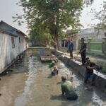 Mengurangi Dampak Elnino Petani Kampungsawah Gotongroyong Bersihkan Saluran Sekunder