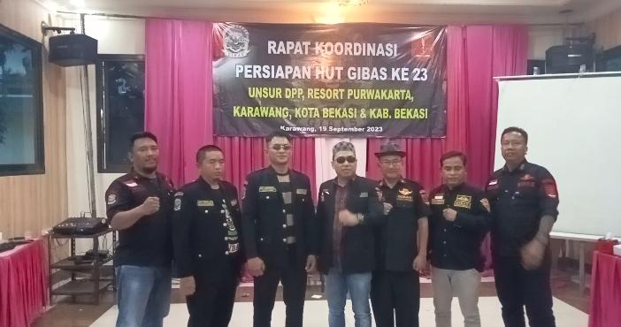 DPP dan Resort Gibas Cinta Damai Purwakarta, Karawang, Kota Bekasi dan Kabupaten Bekasi Siap Selenggarakan HUT Gibas Cintai Damai Yang ke-23