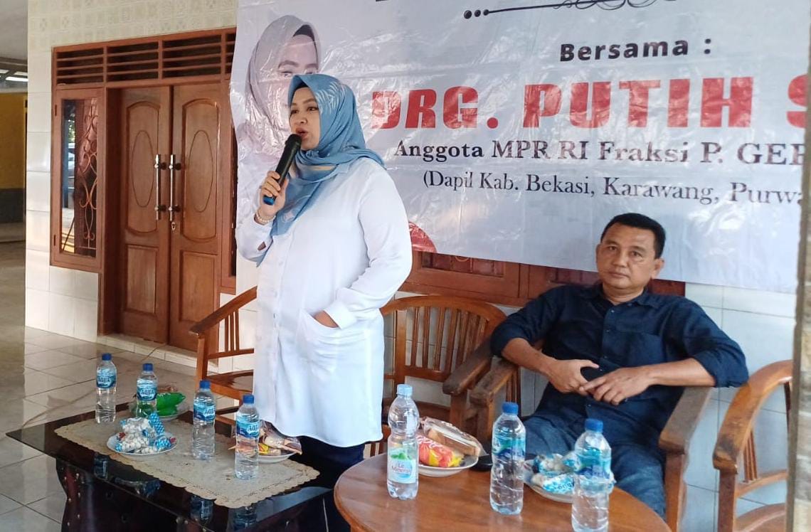 Tumbuhkan Rasa Kebangsaan, drg. Putih Sari Sosialisasikan 4 Pilar Kebangsaan di Tirtamulya